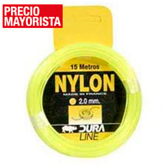 DURALINE - Nylon para orilladora 2,0 mm - largo 15 m