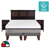 CIC - Cama europea balance king + muebles