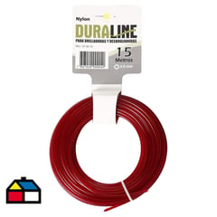 DURALINE - Nylon para orilladora 1,6 mm - largo 15 m