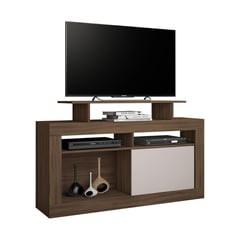 HOME MOBILI - Rack TV 43" 1 Puerta MDP 84x136x37 cm