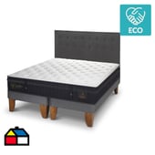 CIC - Cama europea super premium king + respaldo