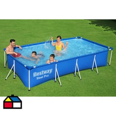 BESTWAY - Piscina estructural 400x211x81 cm