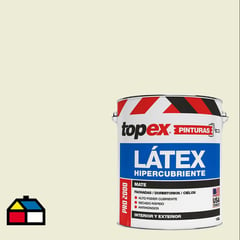 TOPEX - Latex pro 2000 mate blanco hueso 1gl