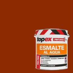 TOPEX - Esmalte al Agua Semibrillante 1 galón(es) Rojo Colonial