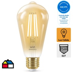 WIZ - Ampolleta Wifi Filamento Edison 6.9W E27-ST64