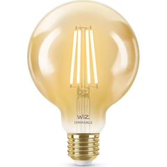 WIZ - Ampolleta inteligente globo WIFI LED E27 6,9W luz blanca-cálida