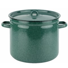 FANTUZZI - Olla alta 26 cm 12 l acero carbonico verde