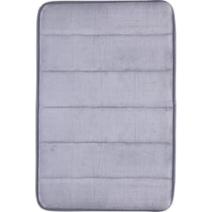 MASHINI - Piso de baño flannel 40x60 cm gris