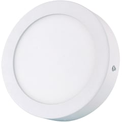 BYP - Panel led sobrepuesto circular 12W Luz Fría 6500K blanco