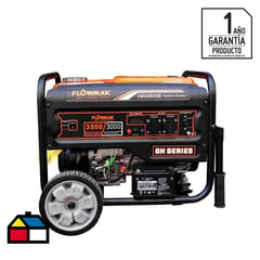 FLOWMAK - Generador eléctrico a gasolina 3300W