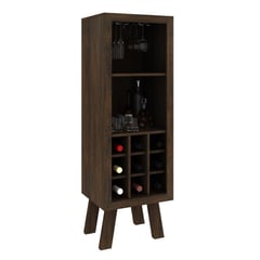 TECNOMOBILI - Bar alto 135x44,8x37,5 cm café rustico