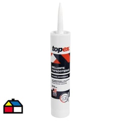 TOPEX - Sellante tapagoteras para pistola calafatera 310 ml