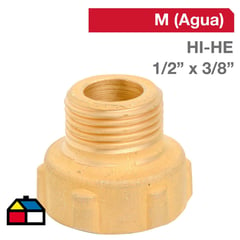 TAP - Reducción Bronce HI/HE 1/2" x 3/8" 1u