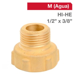 TAP - Reducción Bronce HI/HE 1/2" x 3/8" 1u