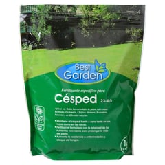 BEST GARDEN - Fertilizante para césped 1 kg bolsa