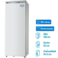 MAIGAS - Congelador Vertical 182 Litros Blanco BD182B