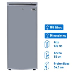 MAIGAS - Congelador Vertical 182 Litros Gris BD182G