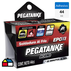 PEGATANKE - Soldadura Epóxica de 2 Componentes en Frío Color Acero