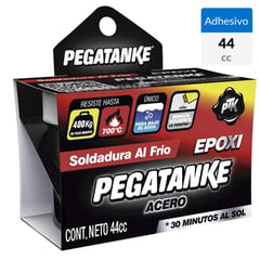 PEGATANKE - Soldadura Epóxica de 2 Componentes en Frío Color Acero