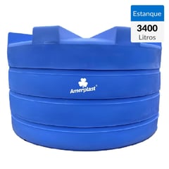 AMERPLAST - Estanque Vertical Estándar 3400 L