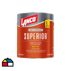 LANCO - Esmalte al Agua Superior Mate B 1 gl