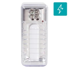 COMPLETEL - Lámpara recargable, 4 + 12 LED, certificada