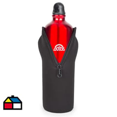 DOITE - Botella aluminio rojo 0,6 l con estuche