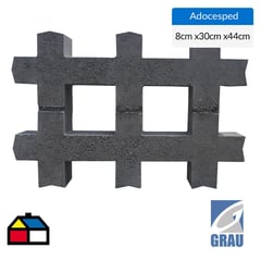 GRAU - Adocesped gris de 30x44x8 cm
