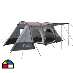 NATIONAL GEOGRAPHIC - Carpa Renegade 8 Personas Gris