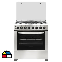 SINDELEN - Cocina a Gas 5 Platos Inox CH-8900IN