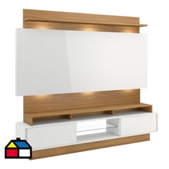 DECOCASA - Home TV 60'' 221x198x35 cm blanco