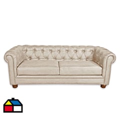 LATAM HOME - Sofa Florencia 3C Cuero