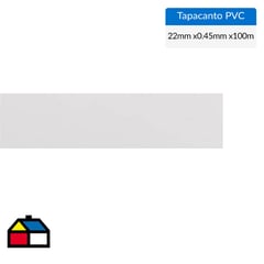 IMPERIAL - Tapacanto pvc blanco 22x0,45mm ro 100mt