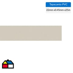 IMPERIAL - Tapacanto pvc kashimir hilado 22x0,45mm ro 25mt