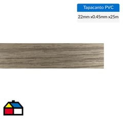 IMPERIAL - Tapacanto pvc nogal ceniza 22x0,45mm ro 25mt