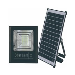 HB LEDS - Reflector Solar Led + Panel Solar 25 W IP65 2200 lm Luz Fría