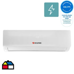 SPLENDID - Aire acondicionado split inverter 12000 BTU Frío/calor WIFI