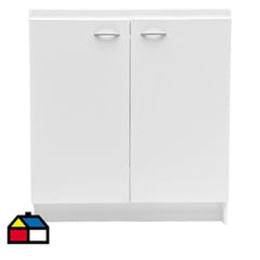 MAGNOLIA - Mueble Base Lavaplatos  80x49x87 cm blanco