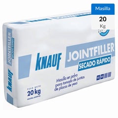 KNAUF - Masilla de secado rápido para juntas Jointfiller de 20 kg