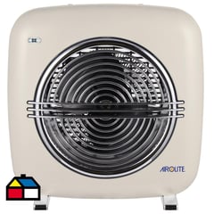 AIROLITE - Termoventilador vintage 2000 W blanco