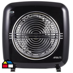 AIROLITE - Termoventilador vintage 2000 W negro