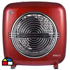 AIROLITE - Termoventilador vintage 2000 W rojo