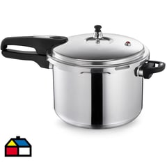 TEFAL - Olla a presión 7.6 Litros Aluminio 92180PC