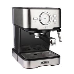 THOMAS - Cafetera Espresso y de Cápsula 1.5 l 1100 W Plateado/ Negro