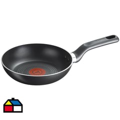 TEFAL - Sartén 24 cm aluminio negro