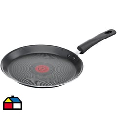 TEFAL - Panquequera 25 cm aluminio negra