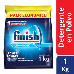 FINISH - Detergente Polvo DP recarga 1KG