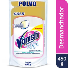 VANISH - Quitamancha en polvo blanco doypack 450 gr