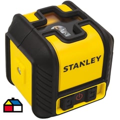 STANLEY - Nivel láser de líneas cruzadas autonivelante 12 metros alcance