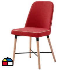 HOMY - Silla de comedor madera rojo